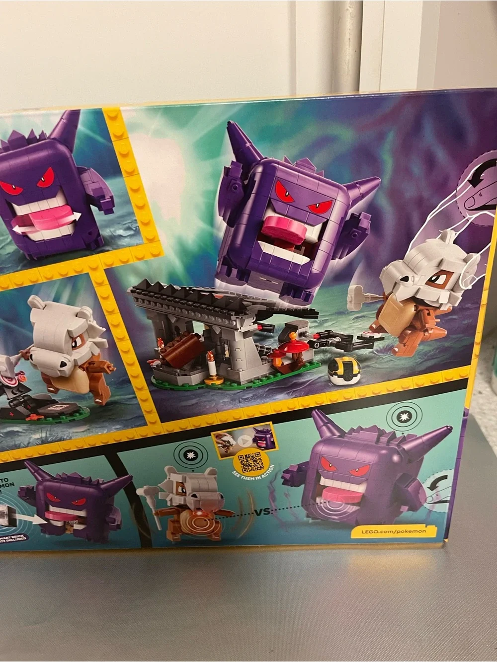 Lego Smart Play Pokémon Gengar & Cubone Spooky Showdown 72166 782Pcs New Sealed